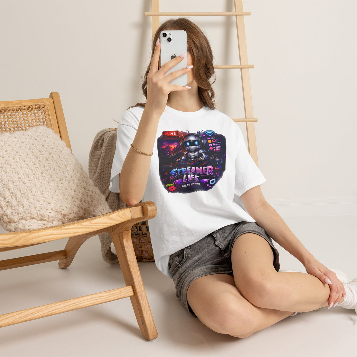 Streamer Life T-Shirt — Gamer Live Stream Graphic Tee