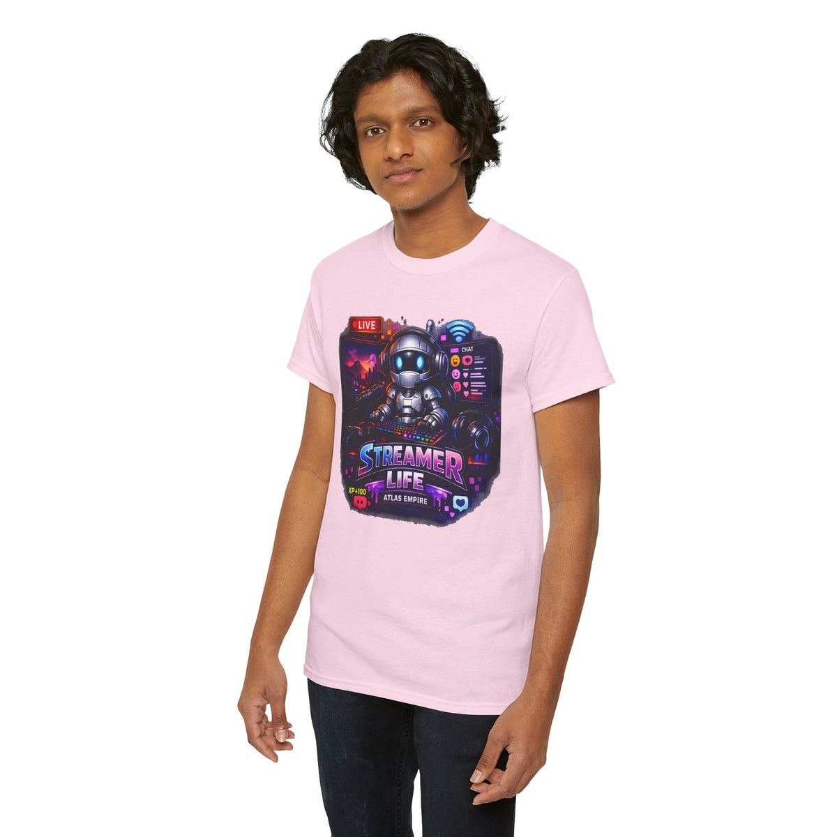 Streamer Life T-Shirt — Gamer Live Stream Graphic Tee