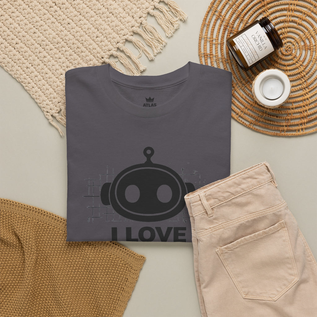 Robotics T-Shirt — "I Love Robotics" Tech STEM Tee for Coders & Makers