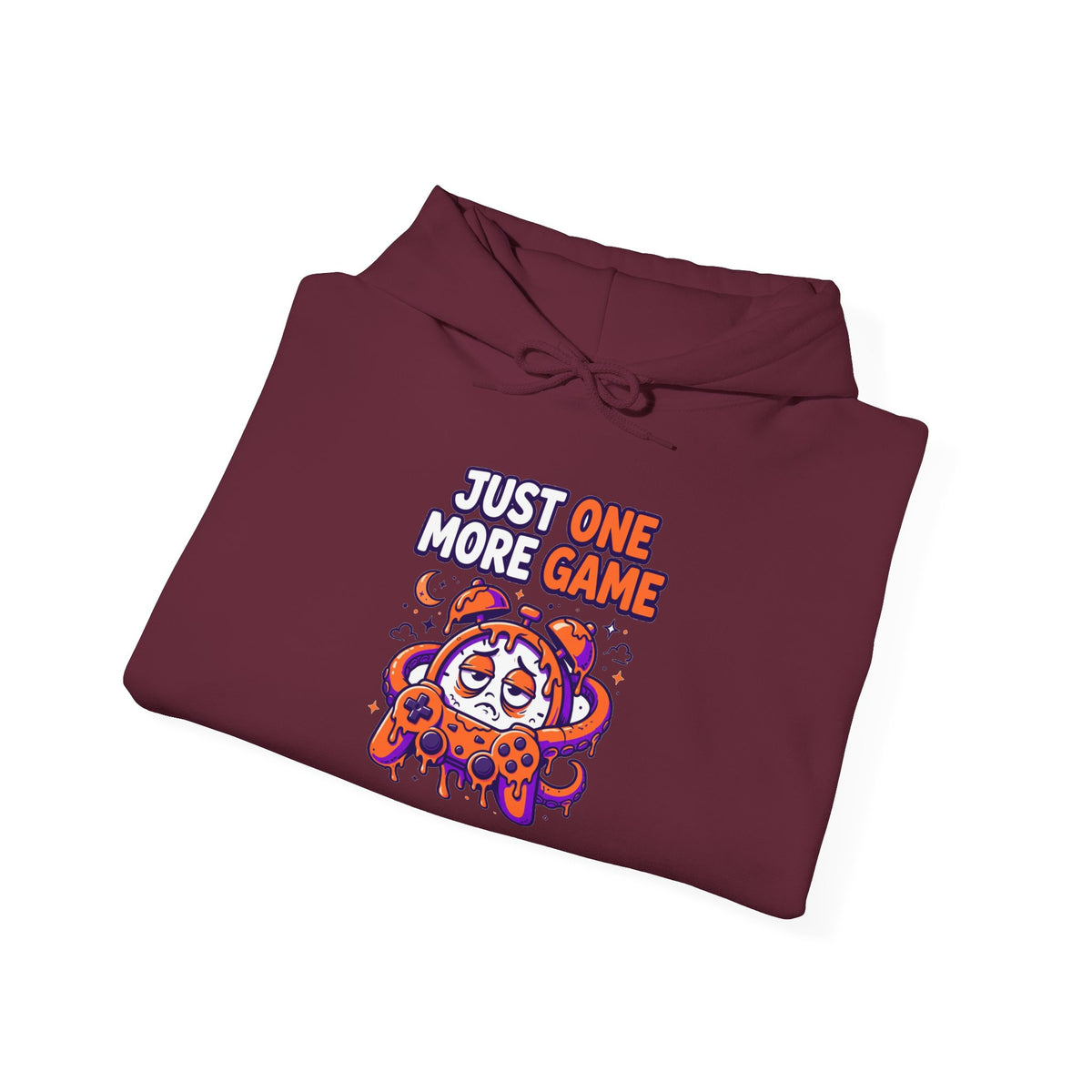 Just One More Game Gamer Hoodie – Cute Octopus Controller Gaming Sweatshirt