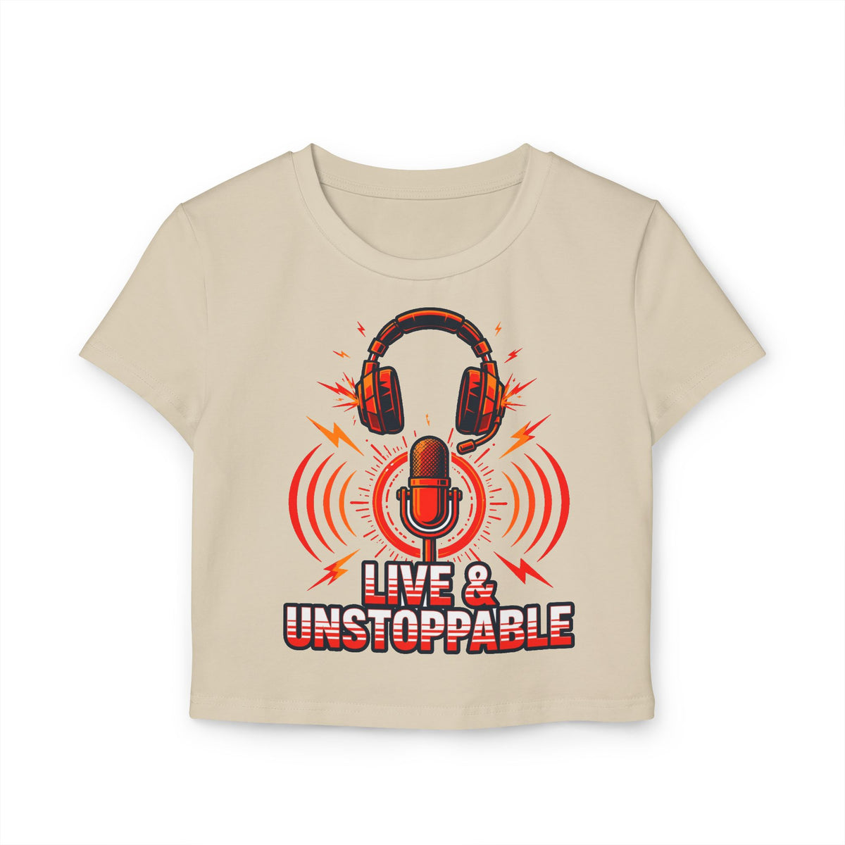 Live & Unstoppable Music Tee