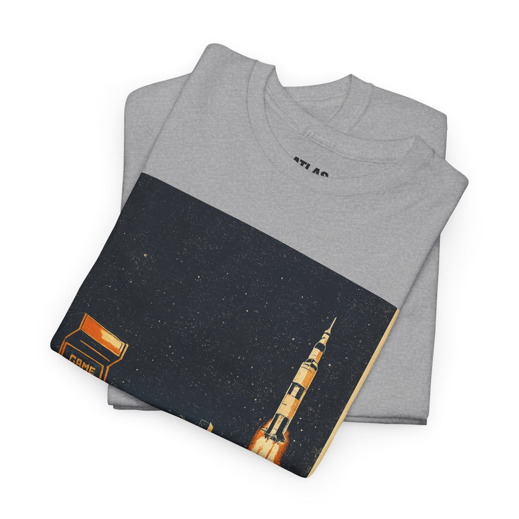 Houston Space City Rocket Launch Vintage T-Shirt