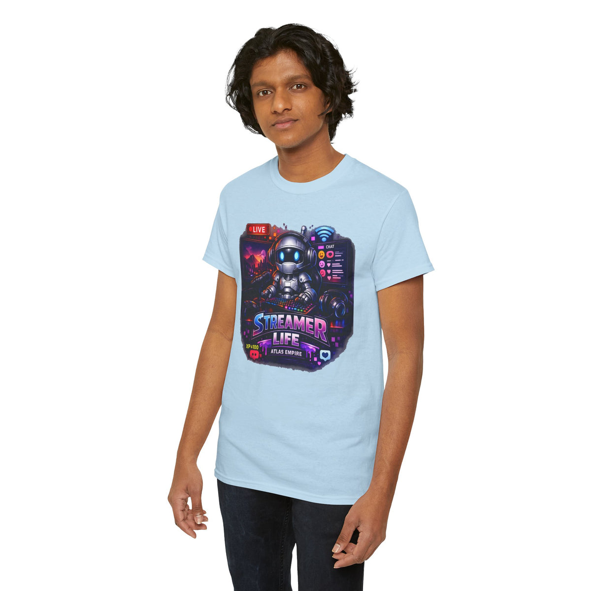 Streamer Life T-Shirt — Gamer Live Stream Graphic Tee