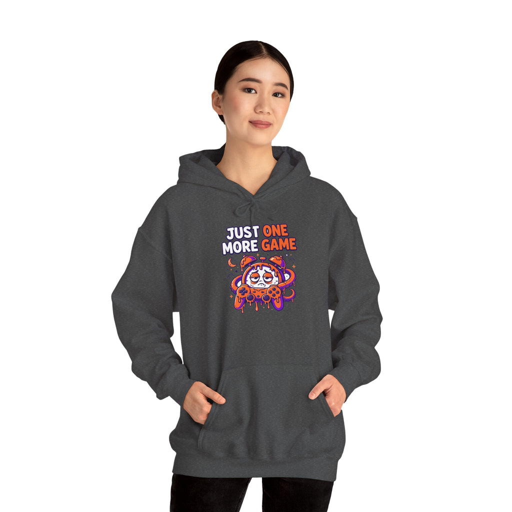Just One More Game Gamer Hoodie – Cute Octopus Controller Gaming Sweatshirt