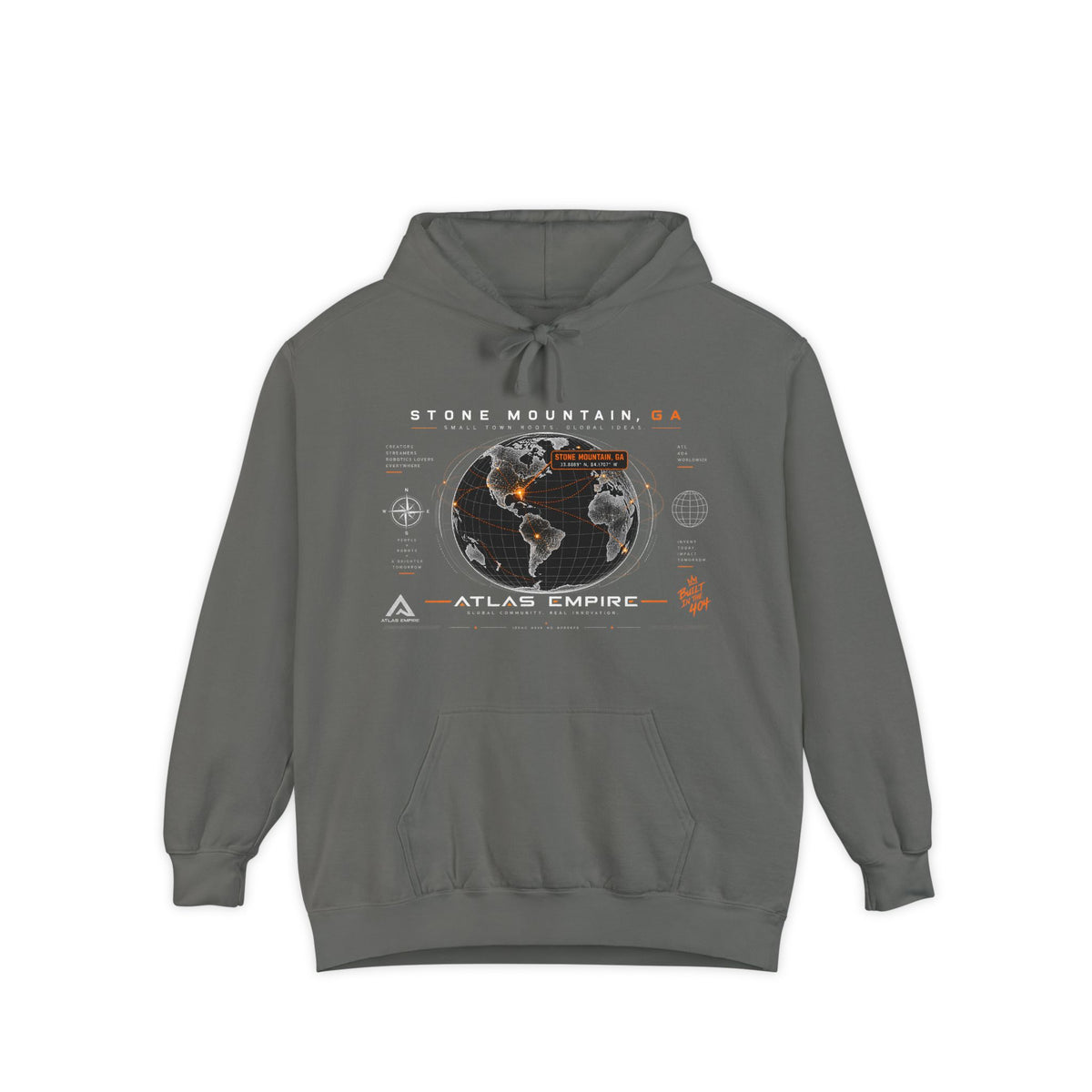 Unisex Garment-Dyed Hoodie