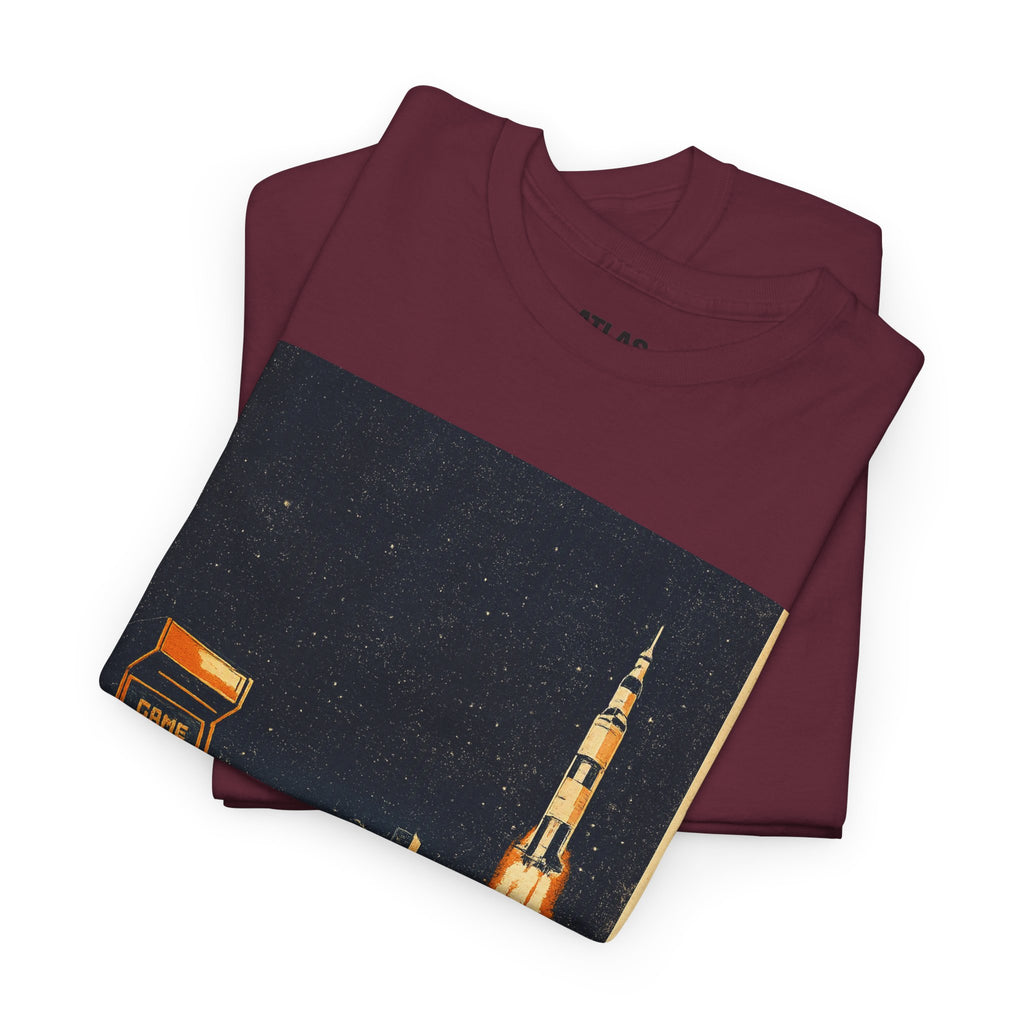 Houston Space City Rocket Launch Vintage T-Shirt