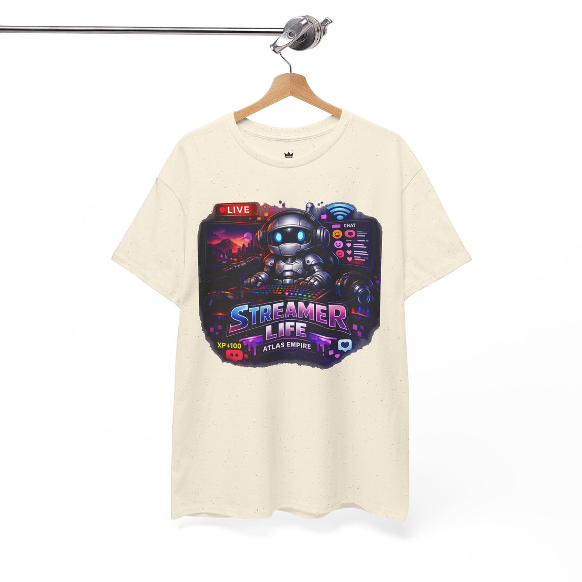 Streamer Life T-Shirt — Gamer Live Stream Graphic Tee