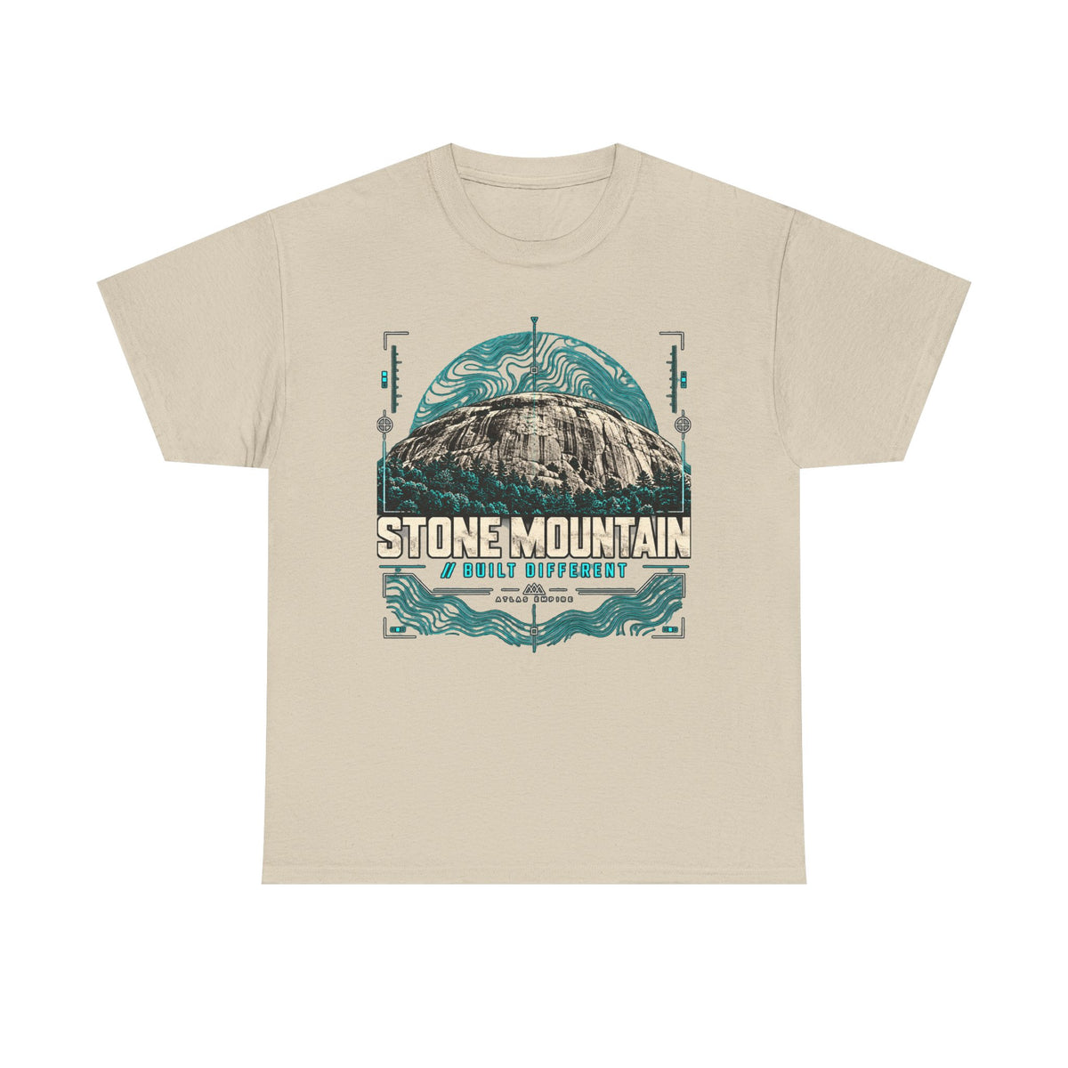 Stone Mountain Vintage Graphic Tee — Retro Outdoor Adventure Shirt
