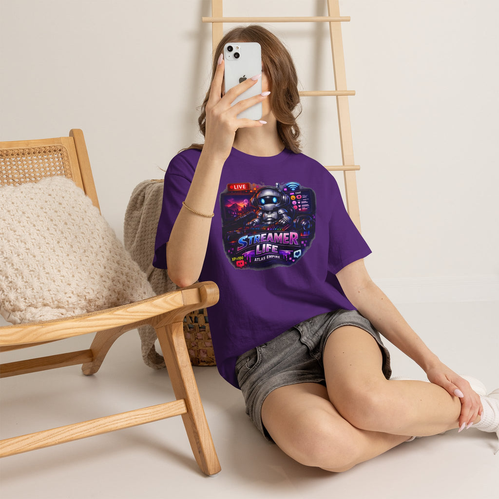 Streamer Life T-Shirt — Gamer Live Stream Graphic Tee