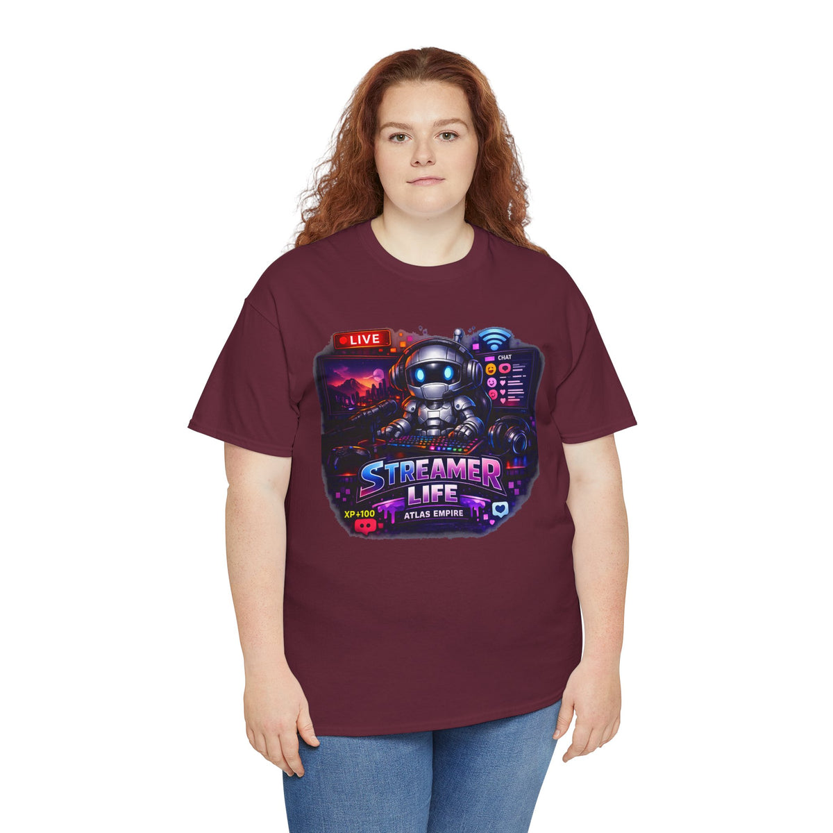 Streamer Life T-Shirt — Gamer Live Stream Graphic Tee