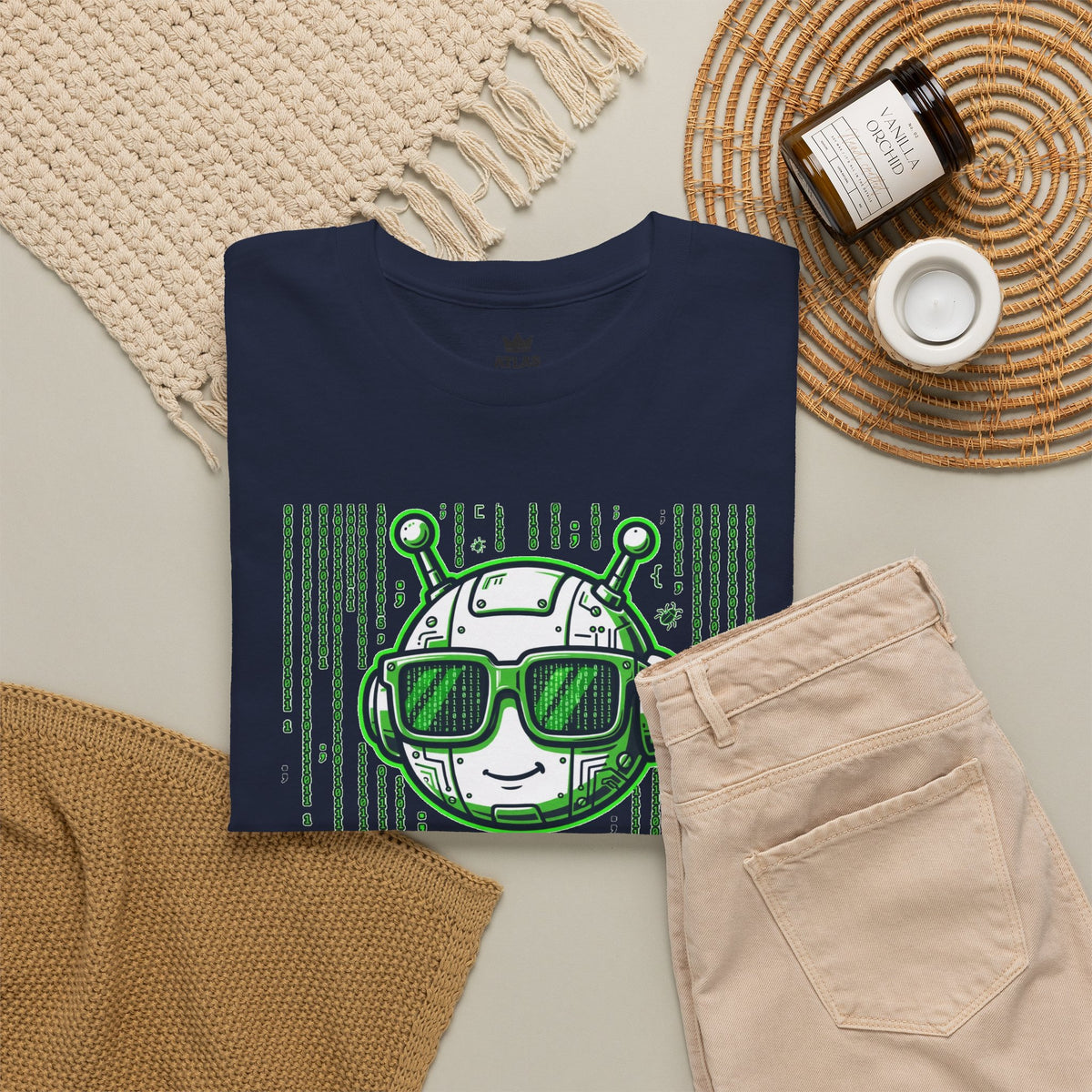Code Mode On T-Shirt — Funny Programmer Alien Graphic Tee for Developers