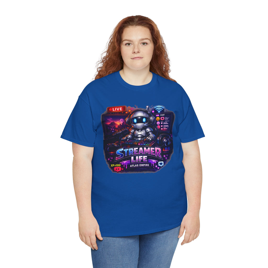 Streamer Life T-Shirt — Gamer Live Stream Graphic Tee