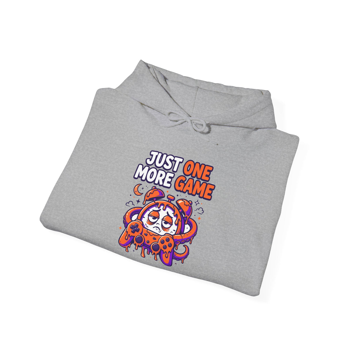 Just One More Game Gamer Hoodie – Cute Octopus Controller Gaming Sweatshirt