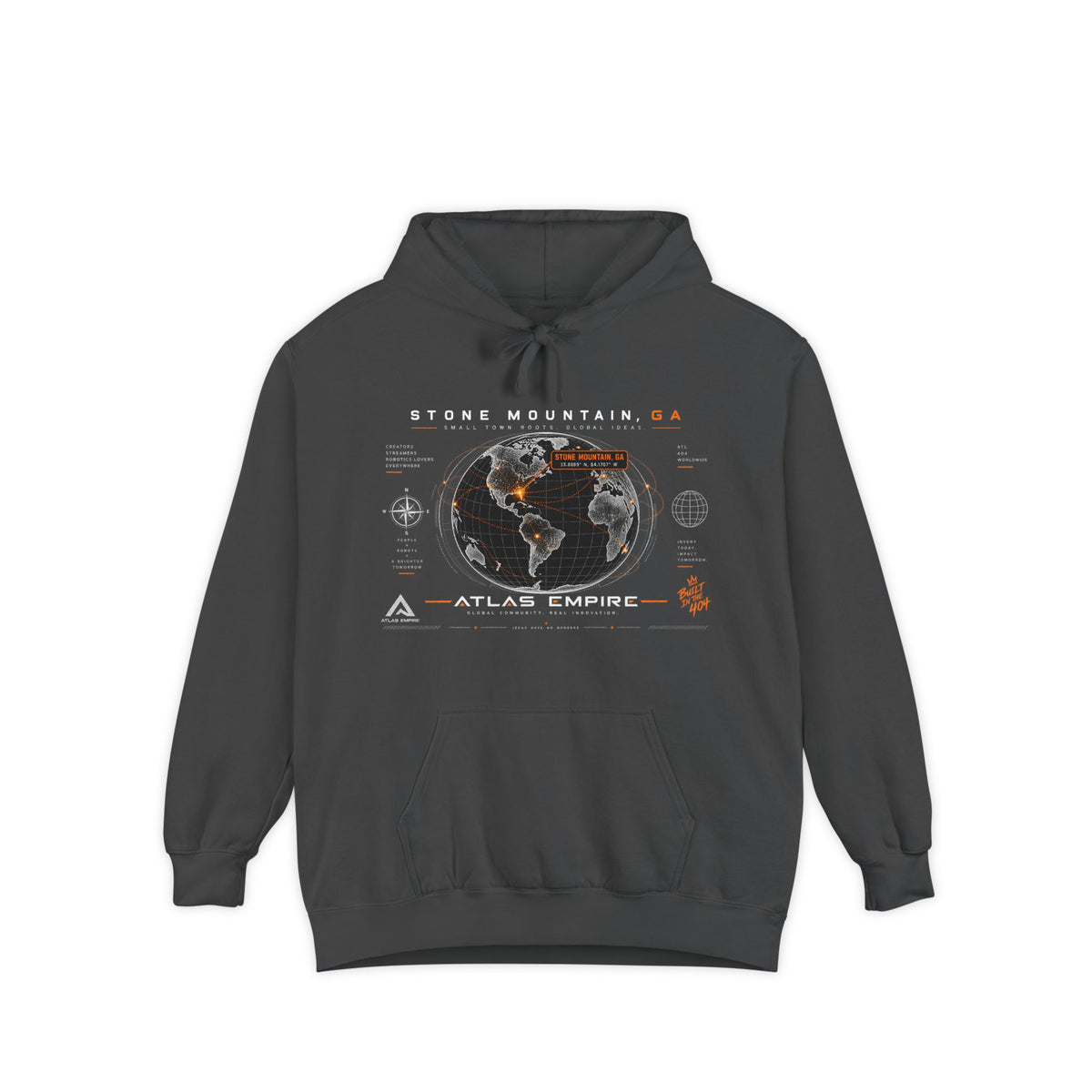 Unisex Garment-Dyed Hoodie