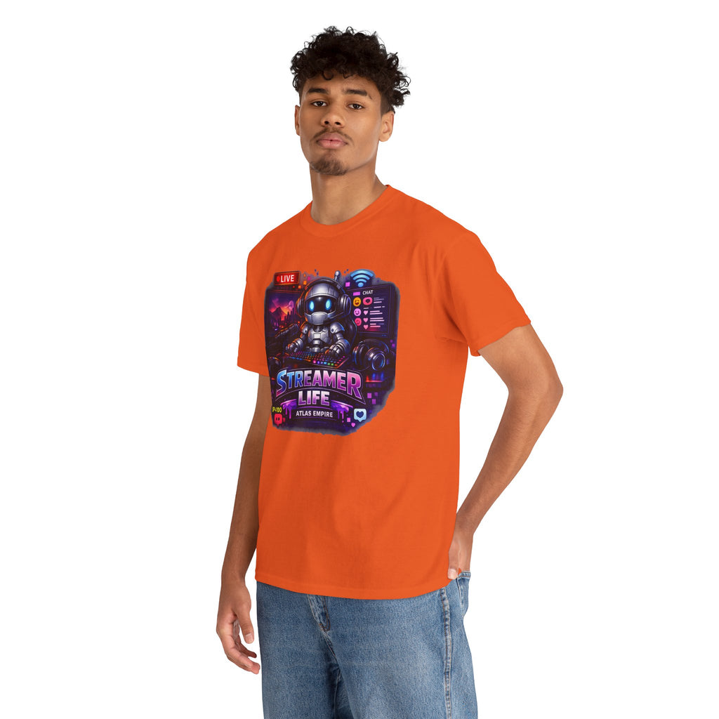 Streamer Life T-Shirt — Gamer Live Stream Graphic Tee