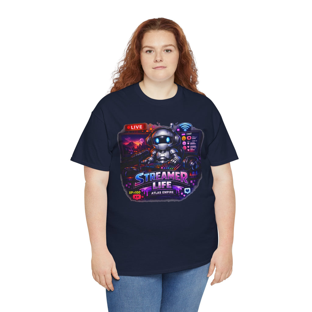 Streamer Life T-Shirt — Gamer Live Stream Graphic Tee