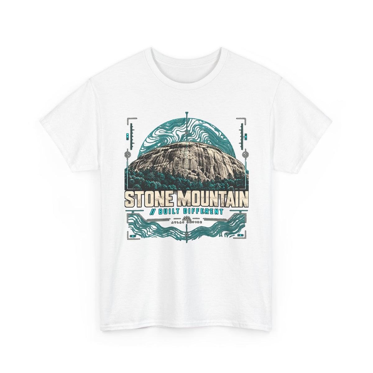 Stone Mountain Vintage Graphic Tee — Retro Outdoor Adventure Shirt
