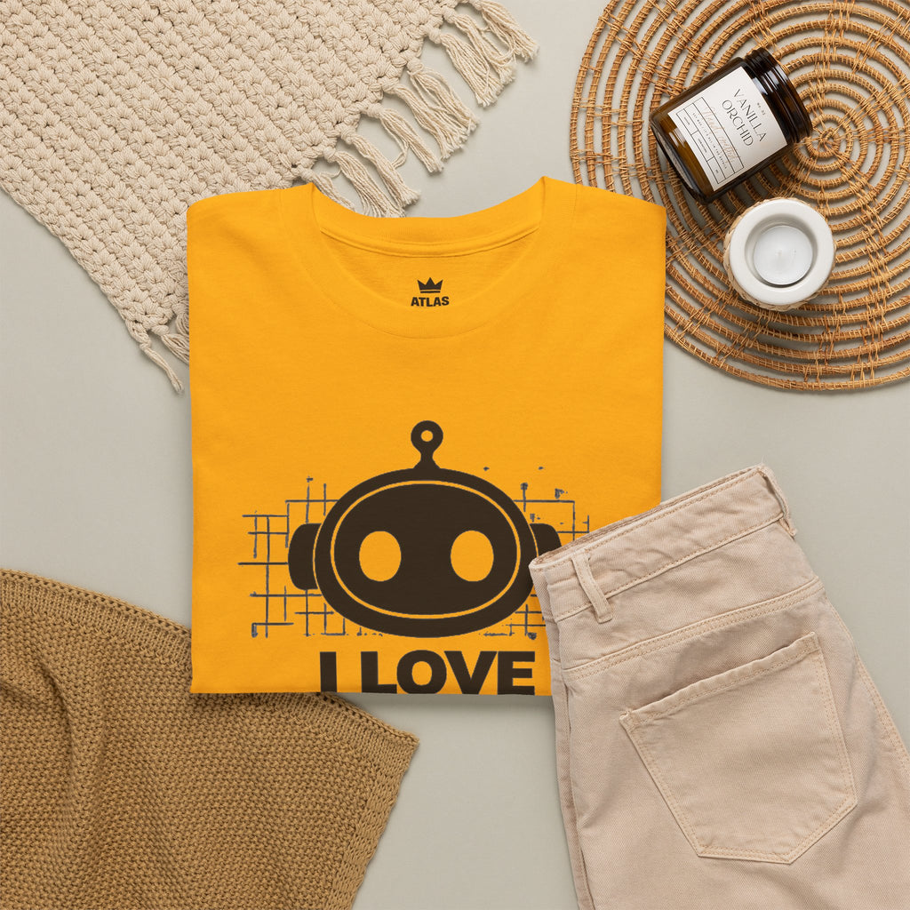 Robotics T-Shirt — "I Love Robotics" Tech STEM Tee for Coders & Makers