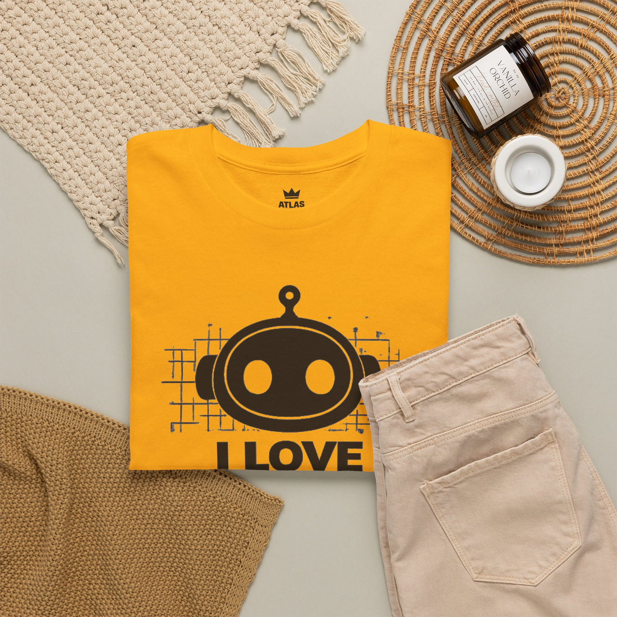 Robotics T-Shirt — "I Love Robotics" Tech STEM Tee for Coders & Makers