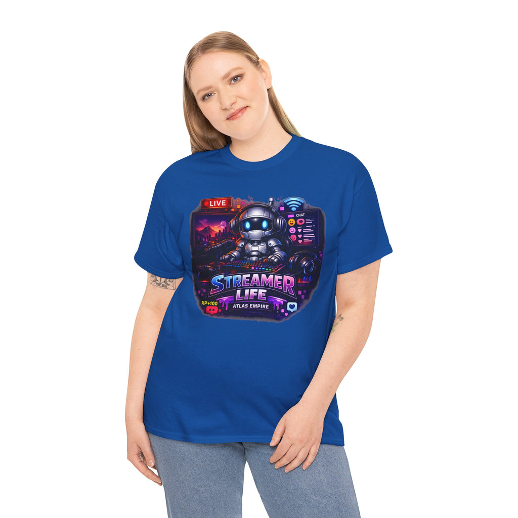 Streamer Life T-Shirt — Gamer Live Stream Graphic Tee