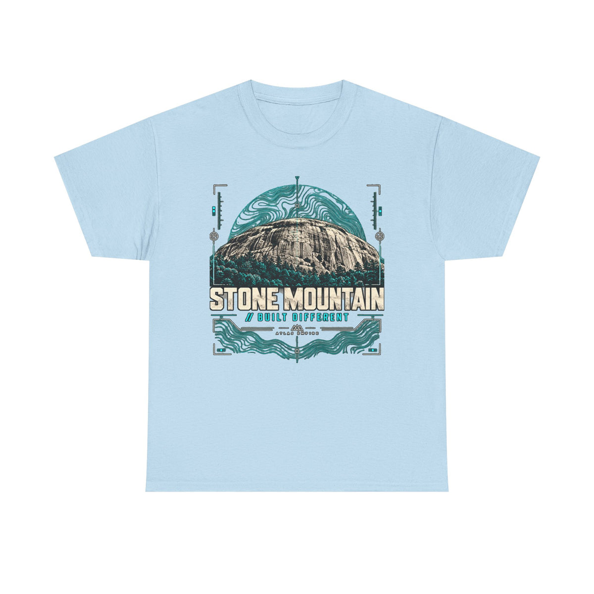 Stone Mountain Vintage Graphic Tee — Retro Outdoor Adventure Shirt