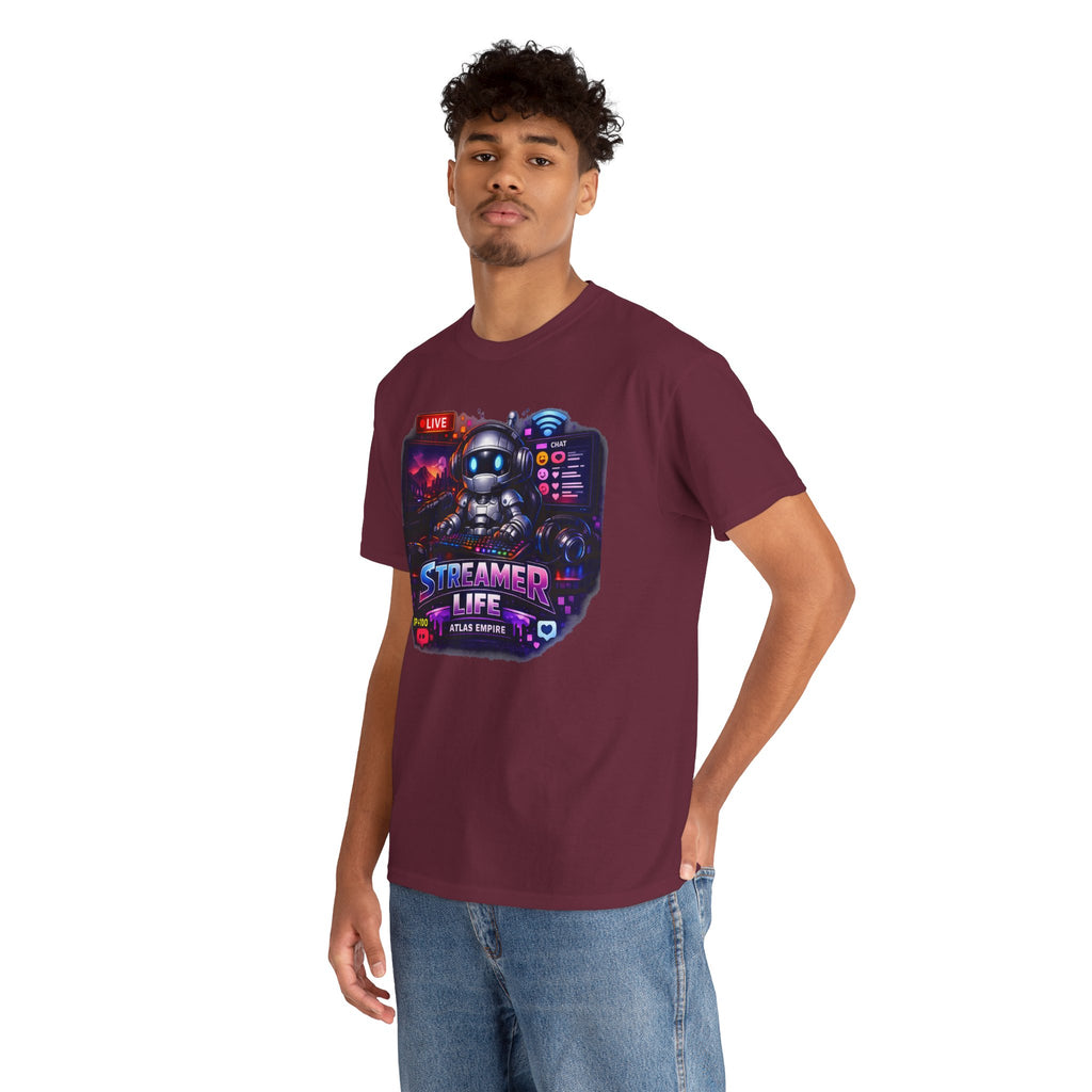 Streamer Life T-Shirt — Gamer Live Stream Graphic Tee