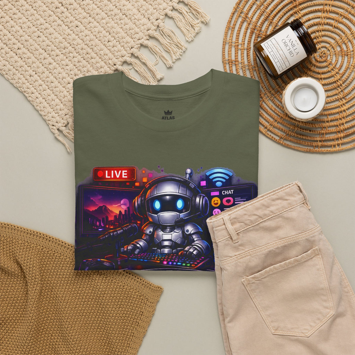 Streamer Life T-Shirt — Gamer Live Stream Graphic Tee