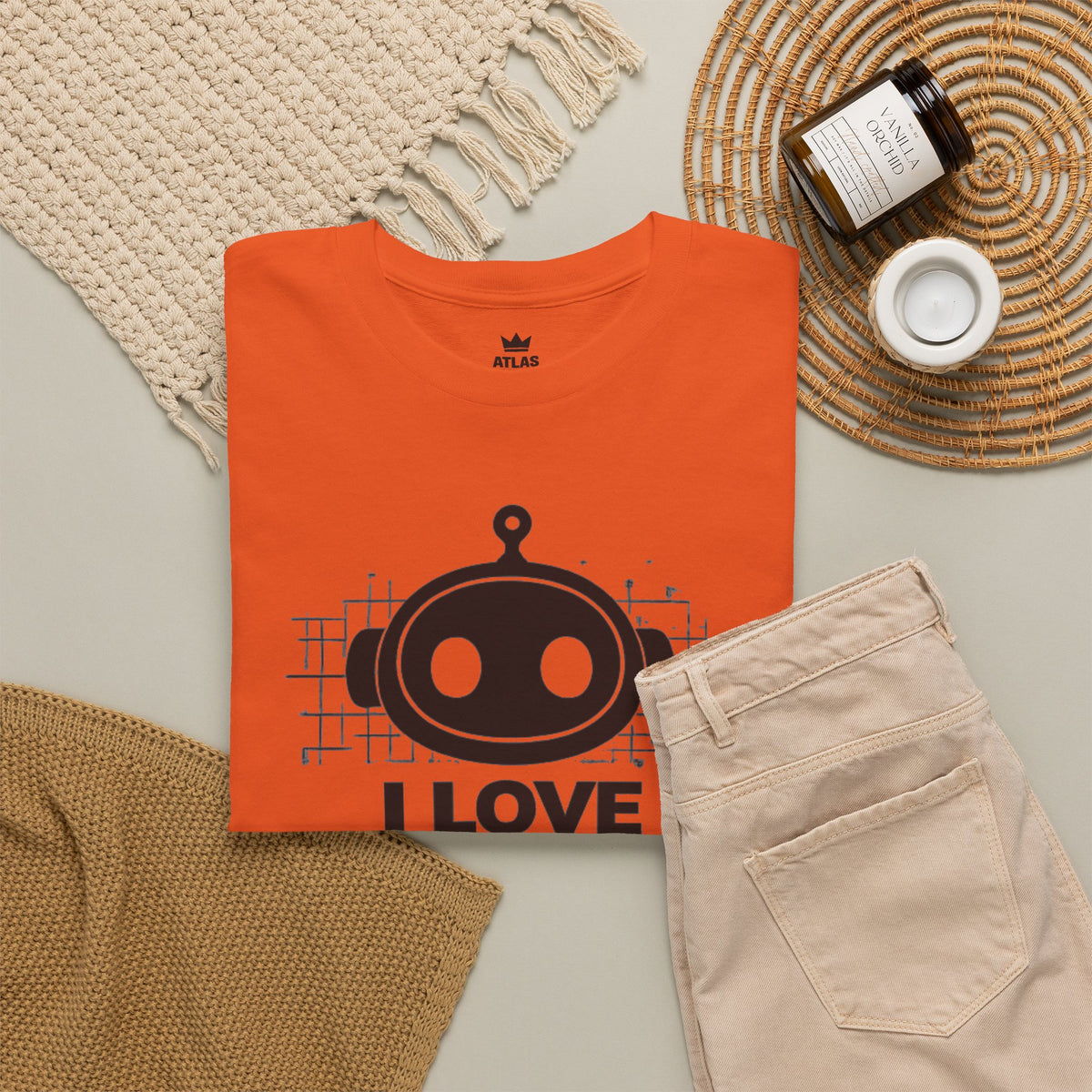 Robotics T-Shirt — "I Love Robotics" Tech STEM Tee for Coders & Makers