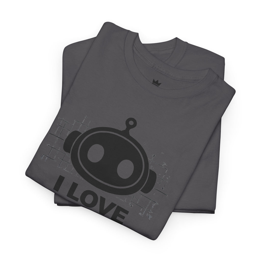 Robotics T-Shirt — "I Love Robotics" Tech STEM Tee for Coders & Makers