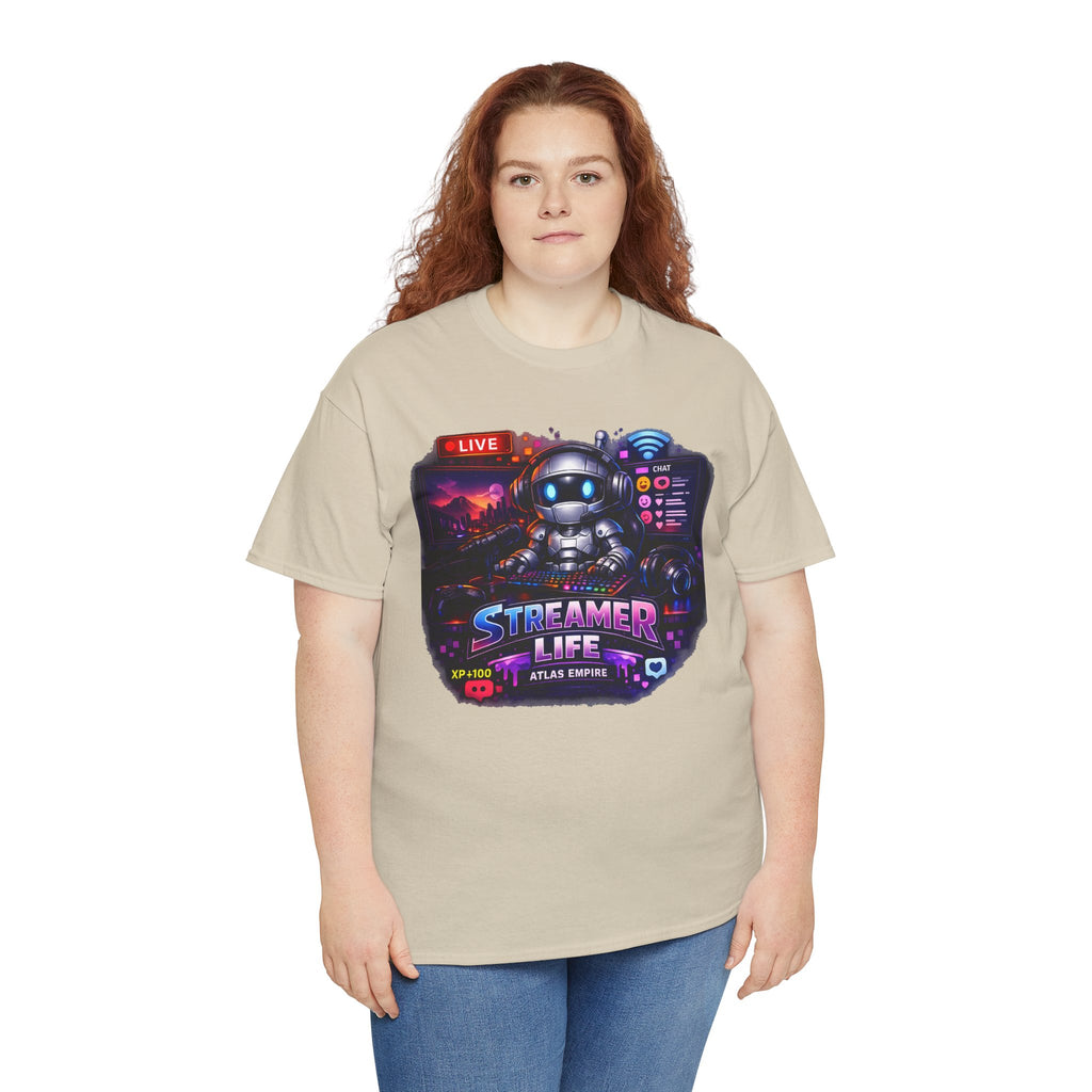 Streamer Life T-Shirt — Gamer Live Stream Graphic Tee
