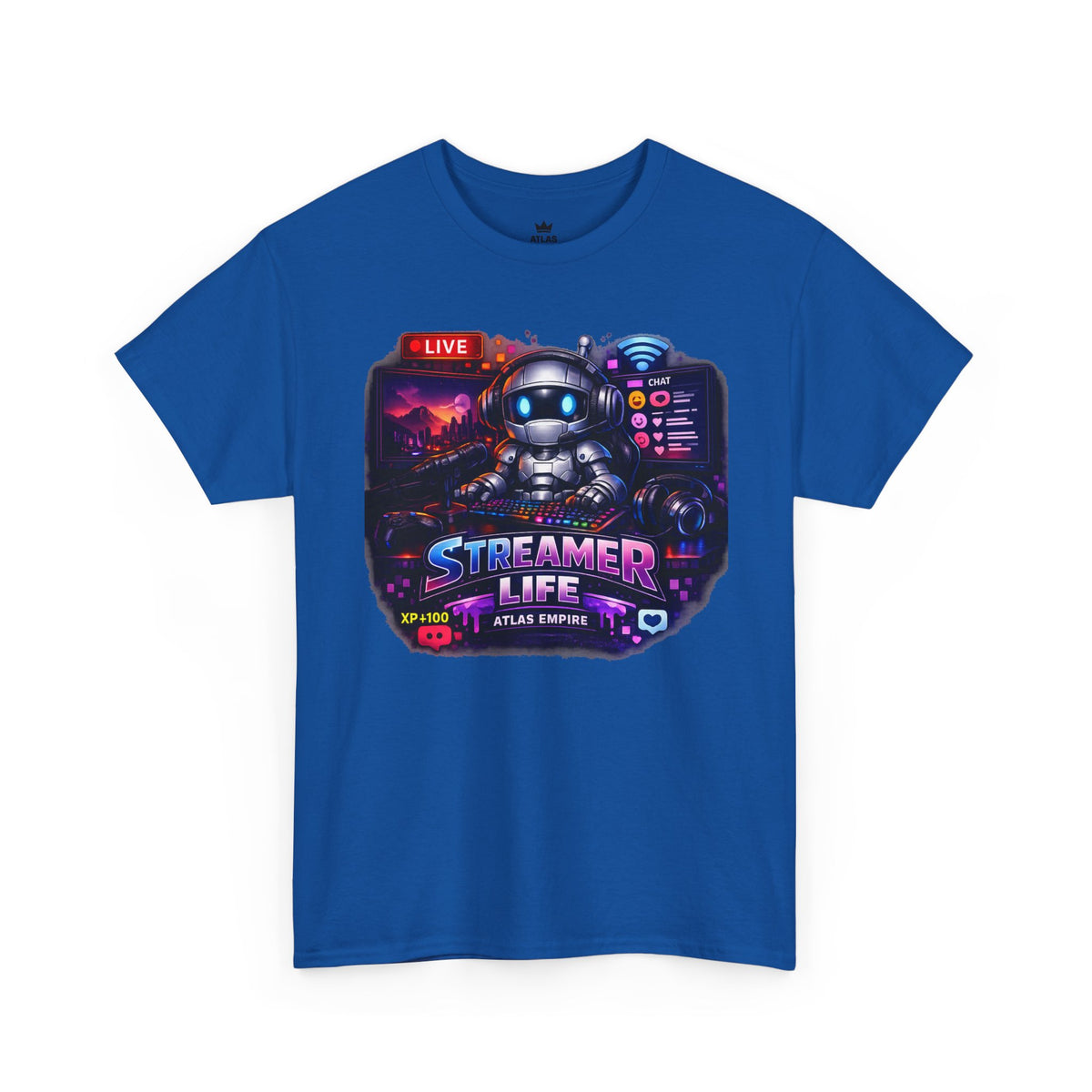 Streamer Life T-Shirt — Gamer Live Stream Graphic Tee