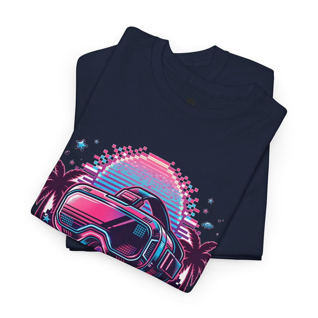 Retro-Future Graphic Tee — Neon Car Vaporwave T-Shirt