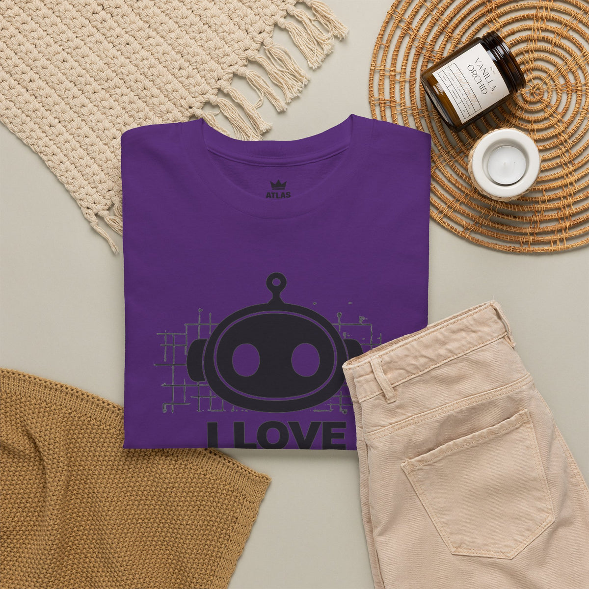 Robotics T-Shirt — "I Love Robotics" Tech STEM Tee for Coders & Makers