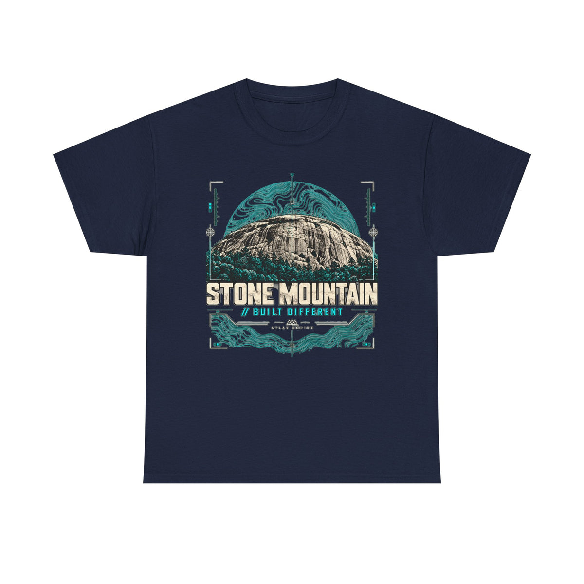 Stone Mountain Vintage Graphic Tee — Retro Outdoor Adventure Shirt
