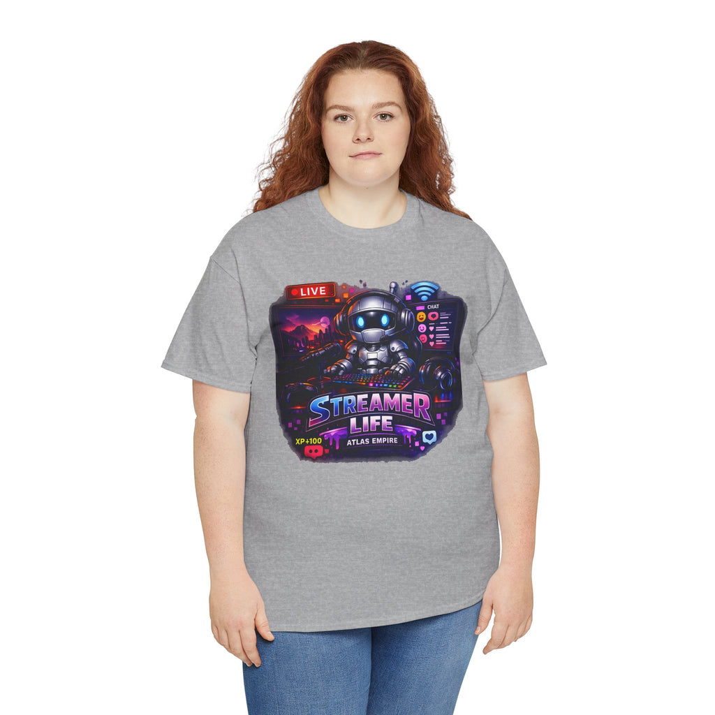 Streamer Life T-Shirt — Gamer Live Stream Graphic Tee