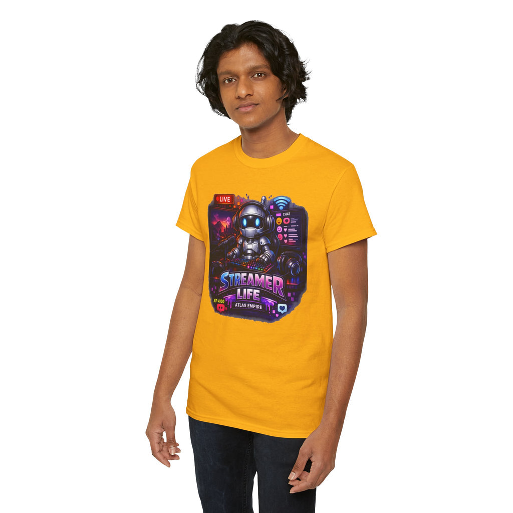 Streamer Life T-Shirt — Gamer Live Stream Graphic Tee