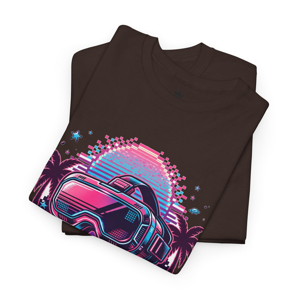 Retro-Future Graphic Tee — Neon Car Vaporwave T-Shirt