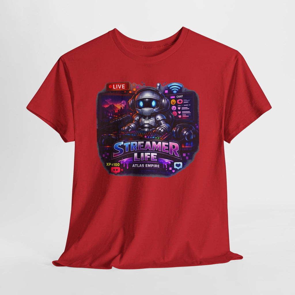 Streamer Life T-Shirt — Gamer Live Stream Graphic Tee