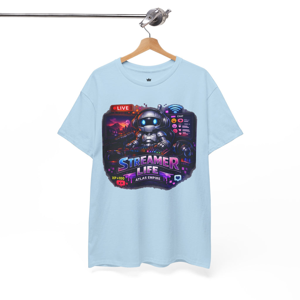 Streamer Life T-Shirt — Gamer Live Stream Graphic Tee