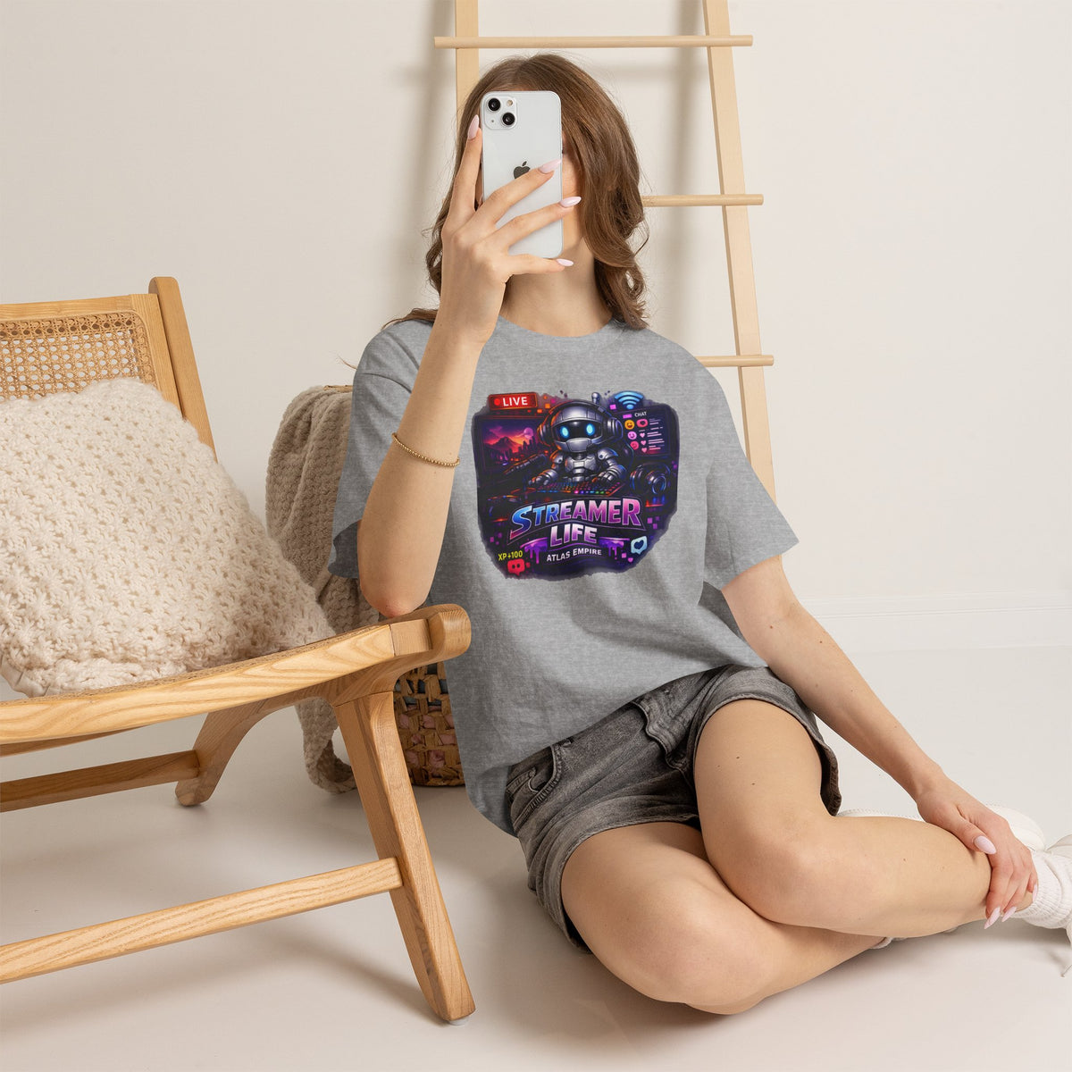 Streamer Life T-Shirt — Gamer Live Stream Graphic Tee