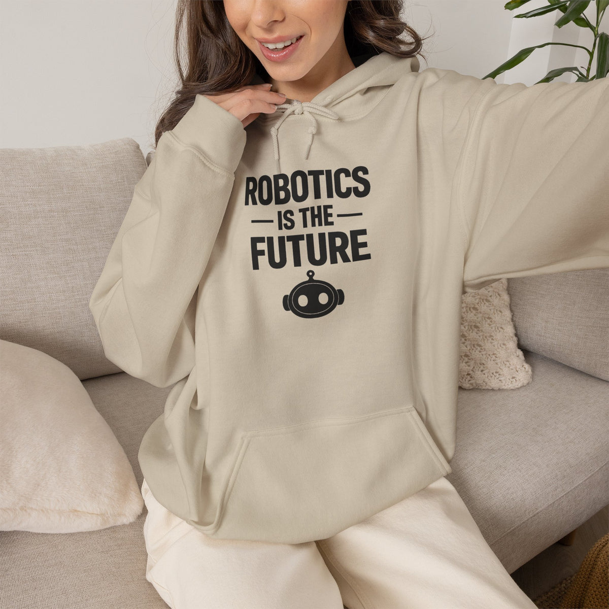 Robotics Is The Future Hoodie – Tech Enthusiast Robot Hoodie