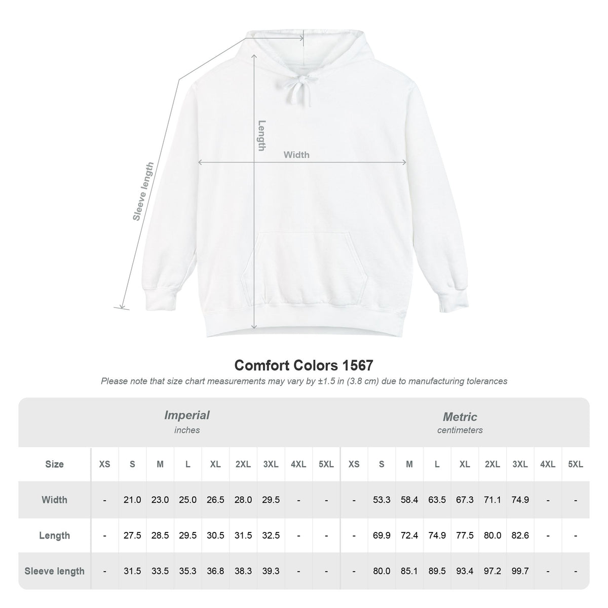 Unisex Garment-Dyed Hoodie