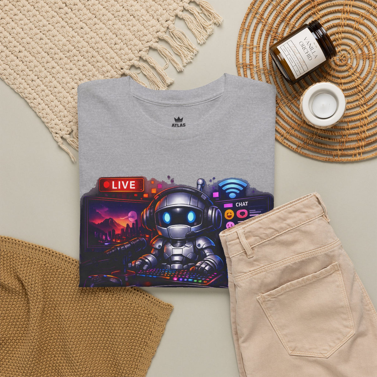 Streamer Life T-Shirt — Gamer Live Stream Graphic Tee