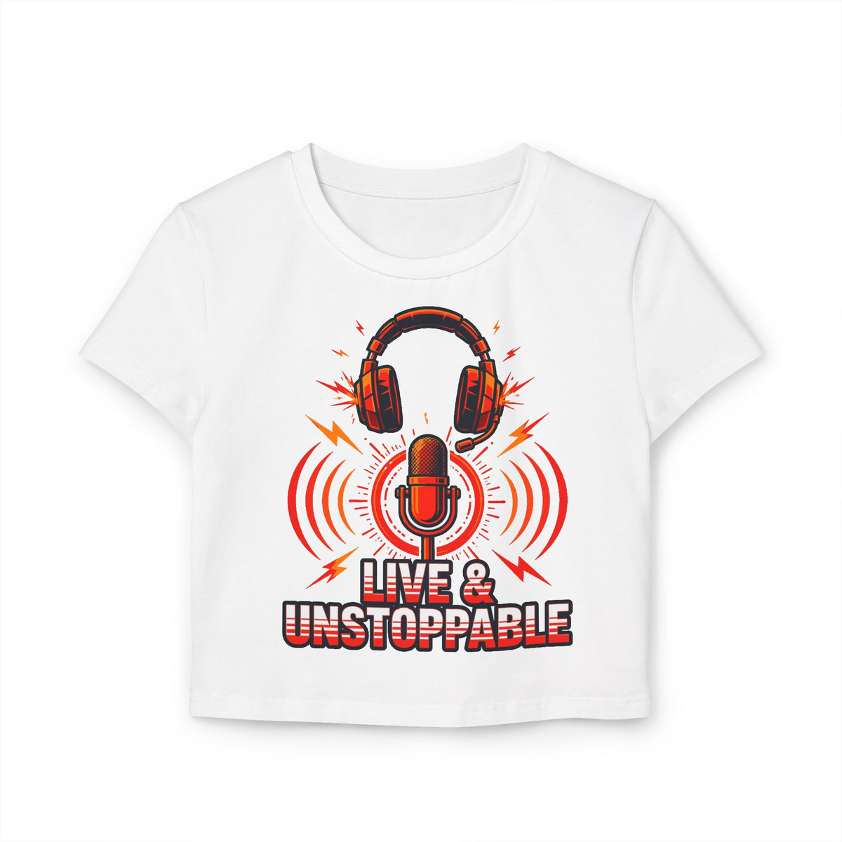 Live & Unstoppable Music Tee