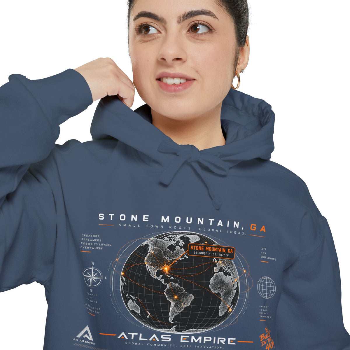 Unisex Garment-Dyed Hoodie