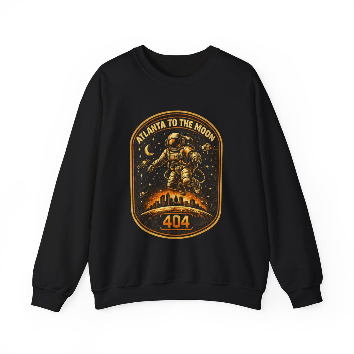 Atlanta To The Moon 404 Astronaut Sweatshirt