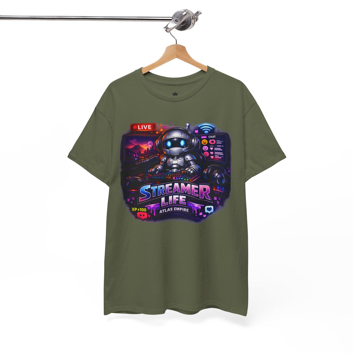 Streamer Life T-Shirt — Gamer Live Stream Graphic Tee