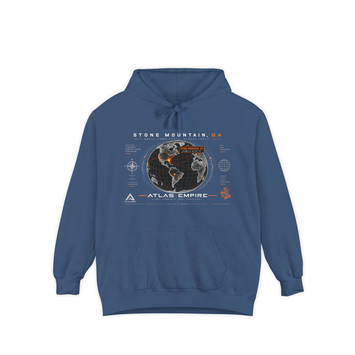 Unisex Garment-Dyed Hoodie