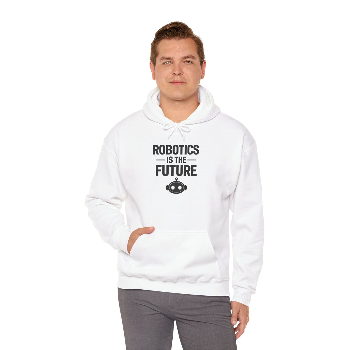 Robotics Is The Future Hoodie – Tech Enthusiast Robot Hoodie