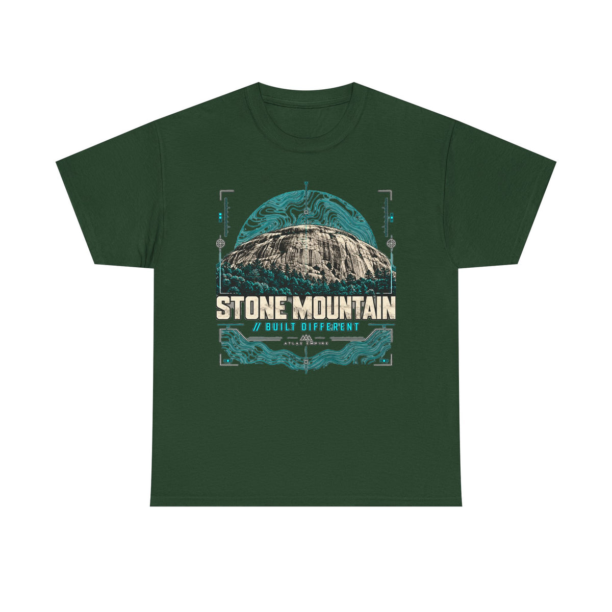 Stone Mountain Vintage Graphic Tee — Retro Outdoor Adventure Shirt